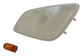 Right Side Marker Lamp, Clear w/ Amber Bulb for 1997-2006 Jeep TJ Wrangler Crown Automotive