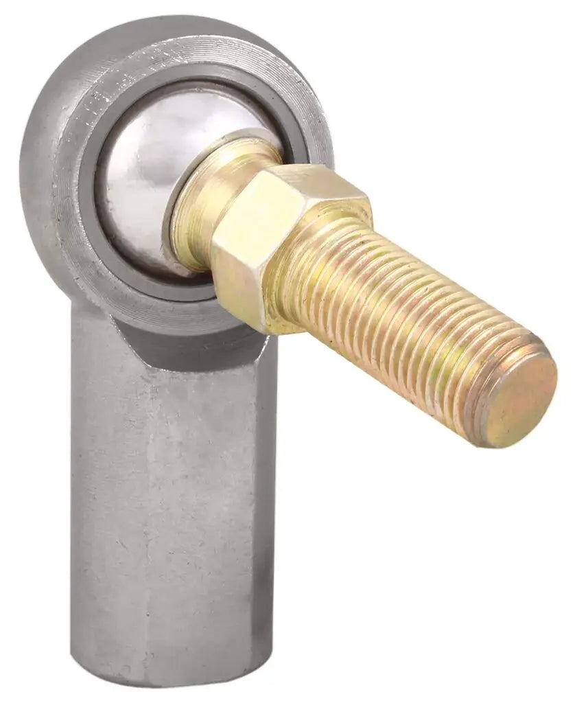 QA1 H Series 3-Pc Rod End - Female/Left Hand - .19in Bore x 3/16-24 w/Stud - Alloy Steel