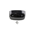 BOTTOM CHANNEL CAP- BLACK