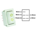 SLIDEOUT HIGH CURRENT MOTOR SWITCH WHITE