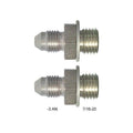 7/16-20 to #3 Stl Crush Washer Seal Adapter (Pr)