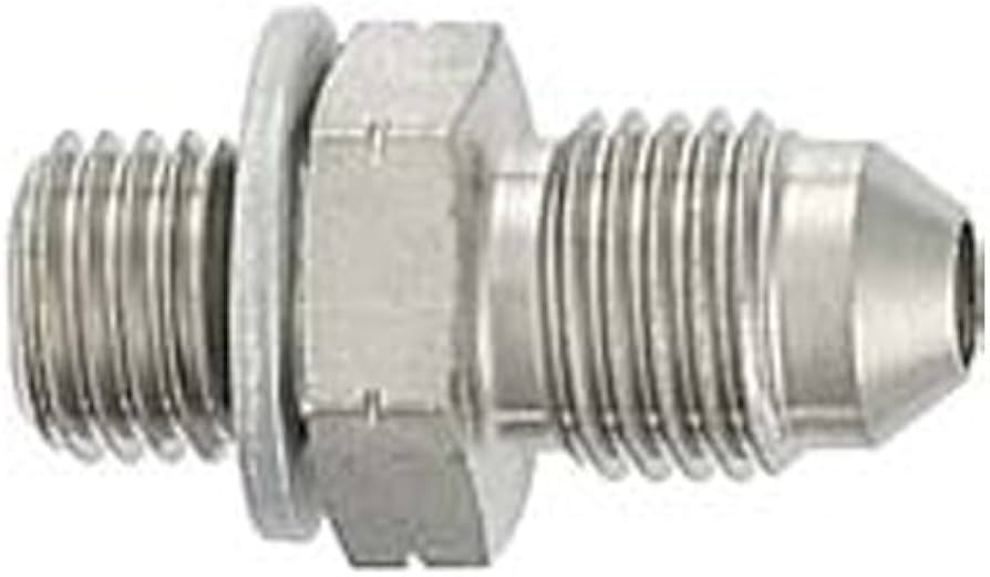 10mm x 1.5 to #3 Stl Crush Washer Seal Adaptr