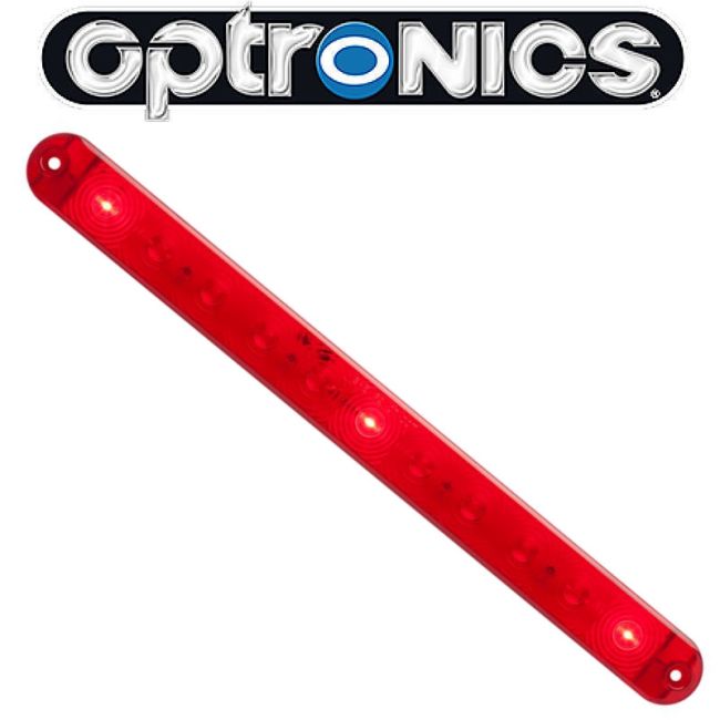 LED ULTRA THIN ID BAR RED
