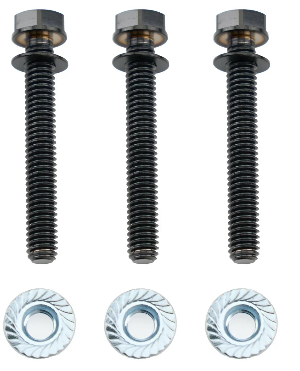 KEIZER ALUMINUM WHEELS, titanium hardware kit