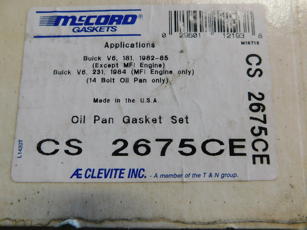 OIL PAN SET