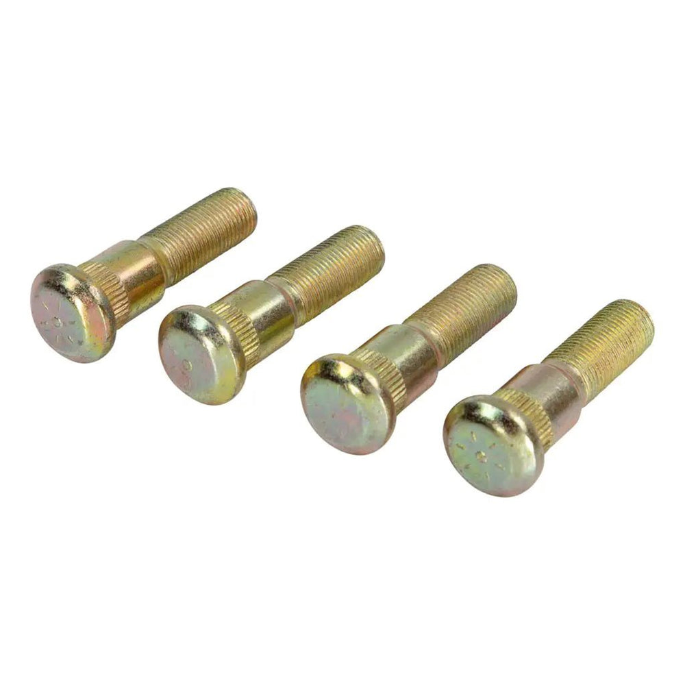TRAILER AXLE WHEEL STUD 0.689IN KNURL 9/16IN18 THREAD SIZE 25/16IN SHOULDER LENGTH(4PACK)