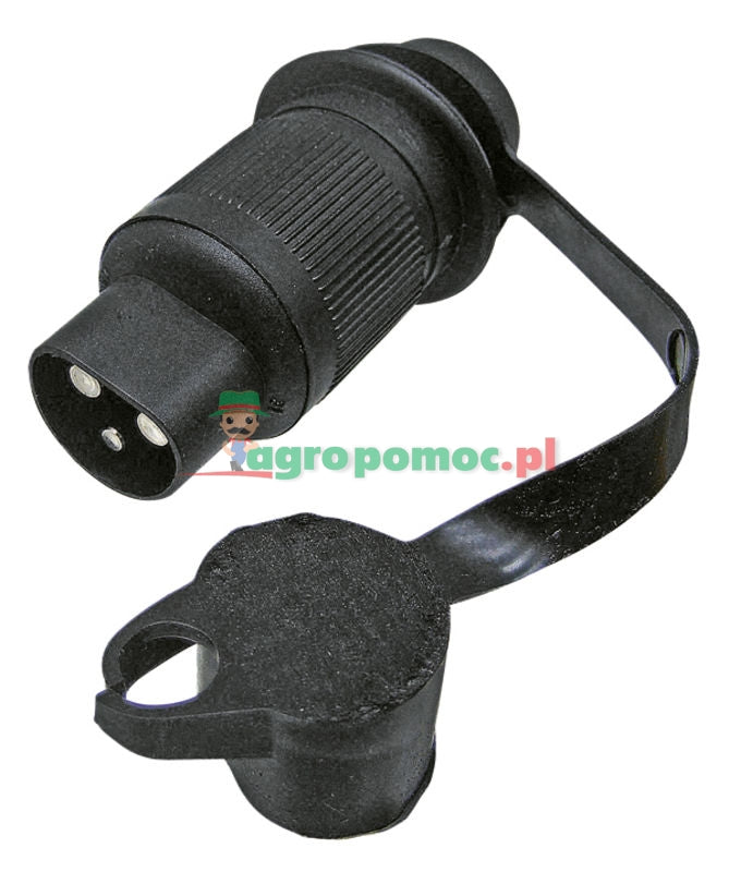 PLUG 3 PIN BLADE TERMINAL