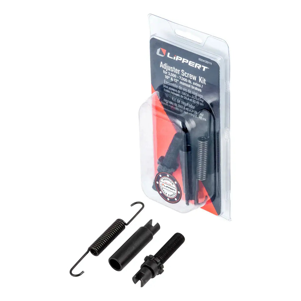 ADJUSTER SCREW & SPRING KIT FOR 10IN & 12IN RV TRAILER ELECTRIC BRAKE ASSEMBLIES