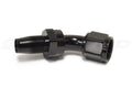 Russell Performance -8 AN 45 Degree Hose End Without Socket - Polished and Black