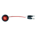 CLR/MKR RED LED ROUND MICRONOVA