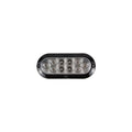 LED S/T/T;OVAL;SURF FLNG MT;CLRLNS;