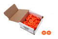 Body Bolt Washer Plastic Fluorescent Orange 10pk