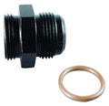 Fragola -4AN x 9/16-18 (6) Radius Fittings - Black