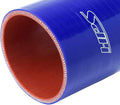 HPS Performance 1 ID 6 Long High Temp 4-ply Reinforced Silicone Straight Coupler Hose Blue (25mm ID 152mm Length)