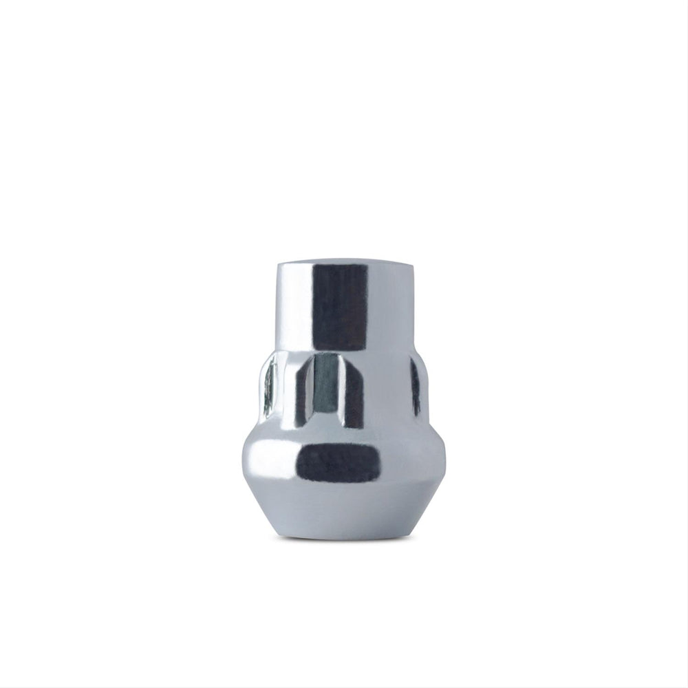 CLOSED END ACORN LOCKS CHROME 14X1.50 THREAD 1.42IN LENGTH DUAL 3/4 & 13/16 HEX 4 PACK