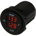 ROUND RED LED TEMPERATURE METE R 6'