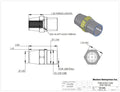 5/8-18 LH Tube End - 1-1/4in x .058in