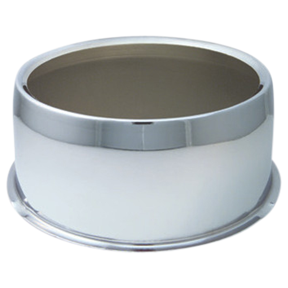 HUB COVERS CHROME BULK 5.10IN OD OPEN (SHORT 2IN TALL)