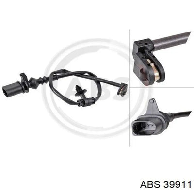 WARNING CONTACT BRAKE PAD WEAR