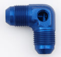#8 Male 90 Deg Adapter w/ 1/8in NPT Port