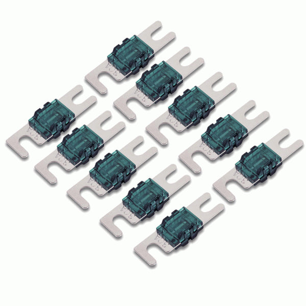 MINI ANL FUSES V8 SERIES NICKEL PLATED10 PACK
