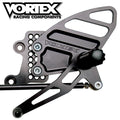 Vortex Racing Rearsets Replacement Female Shift Rod- Black