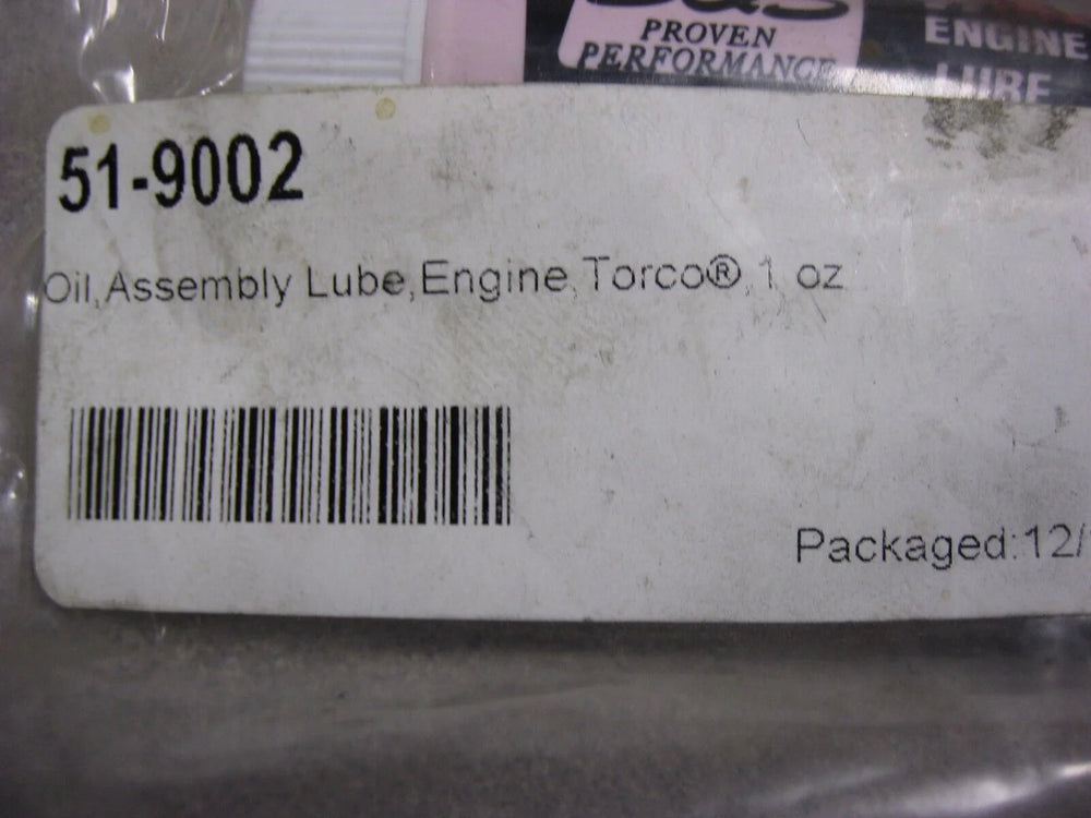 S&S Cycle Torco Engine Assembly Oil - 1oz