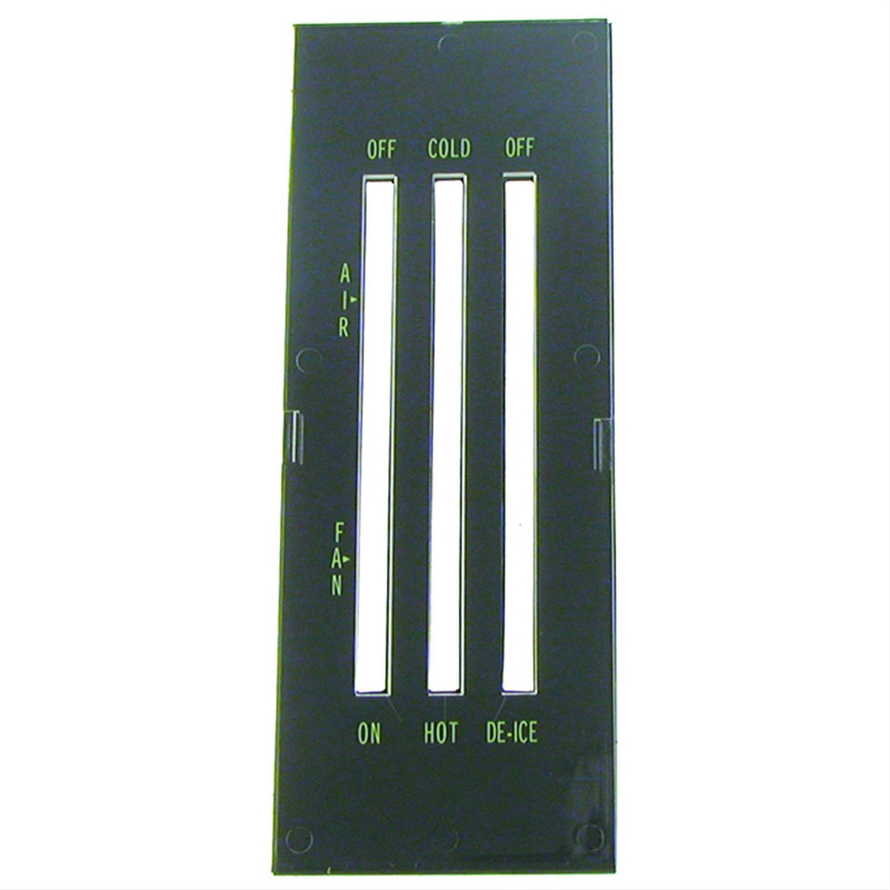 LENS; HEATER CONTROL PANEL; 69-70 '