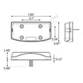 8-LED RV OBLONG ARCHED DESIGN COMBO