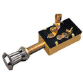 BRASS 3-POS SWITCH OFF/ON/ON 1