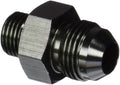 08 MALE TO 06 ORING PORT ADAPTER (HIGH FLOW RADIUS ORB) BLACK