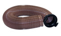 EZ FLUSH HD DRAIN HOSE 10FT WITH T1024 BRONZE BAGGED