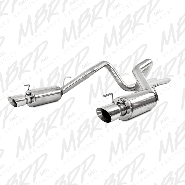 MBRP MBRP 3 Cat Back Dual Split Rear Street Version T304 S7269304 S7269304