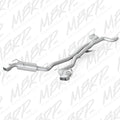 MBRP MBRP T409 Stainless Steel Dual Cat Back with Rectangle Tips S7022409 S7022409