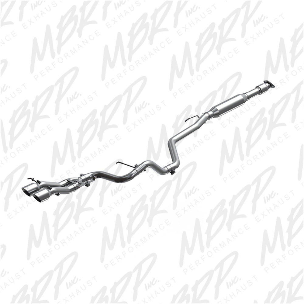 MBRP MBRP 2.5 Cat Back Dual Exit With Tips T304 S4701304 S4701304