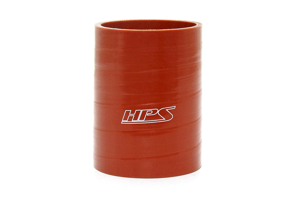 HPS Performance 1.25 ID 4 Long High Temp 4-ply Aramid Reinforced Silicone Straight Coupler Hose Orange (32mm ID 102mm Length)