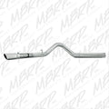 MBRP MBRP 4 Filter Back Single Side Turbo Down Pipe T409 S6050409 S6050409