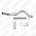 MBRP MBRP 4 Filter Back Single Side Turbo Down Pipe T409 S6050409 S6050409