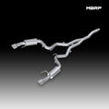 MBRP MBRP T409 Stainless Steel 2.5 Cat Back Dual Split Rear S7244409 S7244409