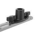 TRACK BASE WITH SPLINE HOLE