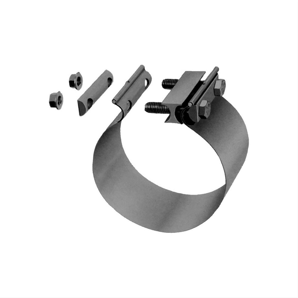 CLAMP TORCTITE PREFORMED BUTT JOINT BAND 41/2IN BRIGHT 304 STAINLESS