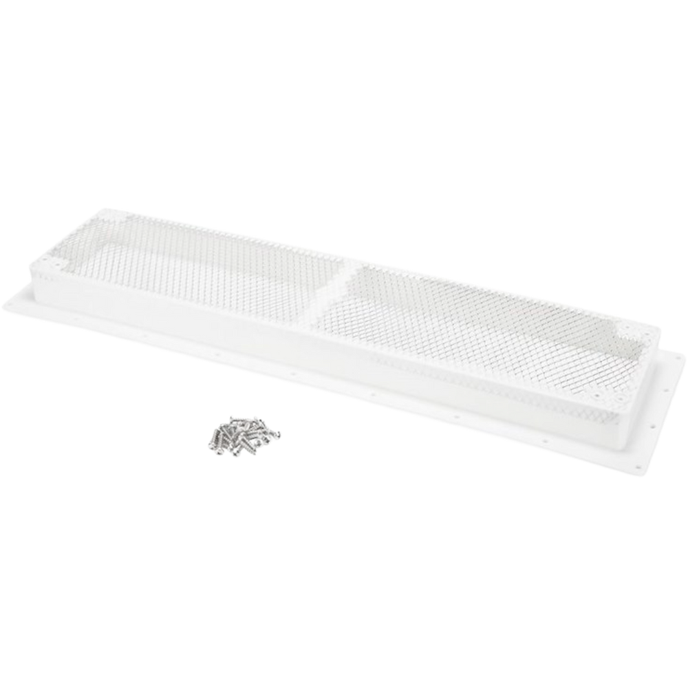 REFRIGERATOR VENT BASE WHITE