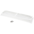 REFRIGERATOR VENT BASE WHITE