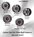 Vision Wheel SB EXP 5 LUG BOLT ON VIS CAP C360SB-65V