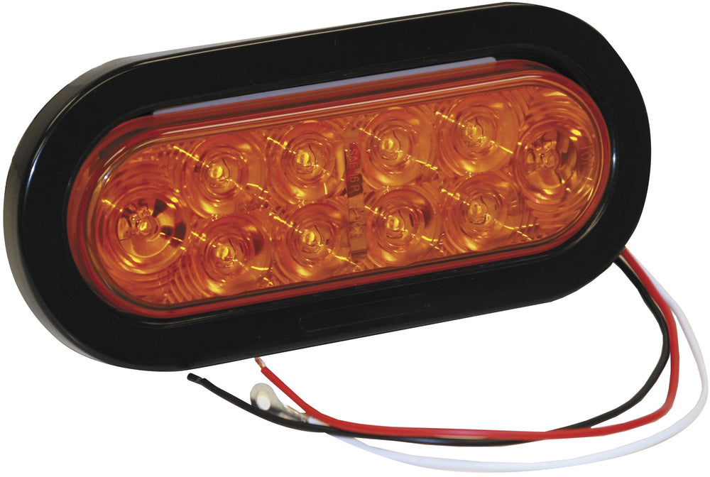 LIGHT,6.5IN,OVAL,TURN&PARK,10LED,AM