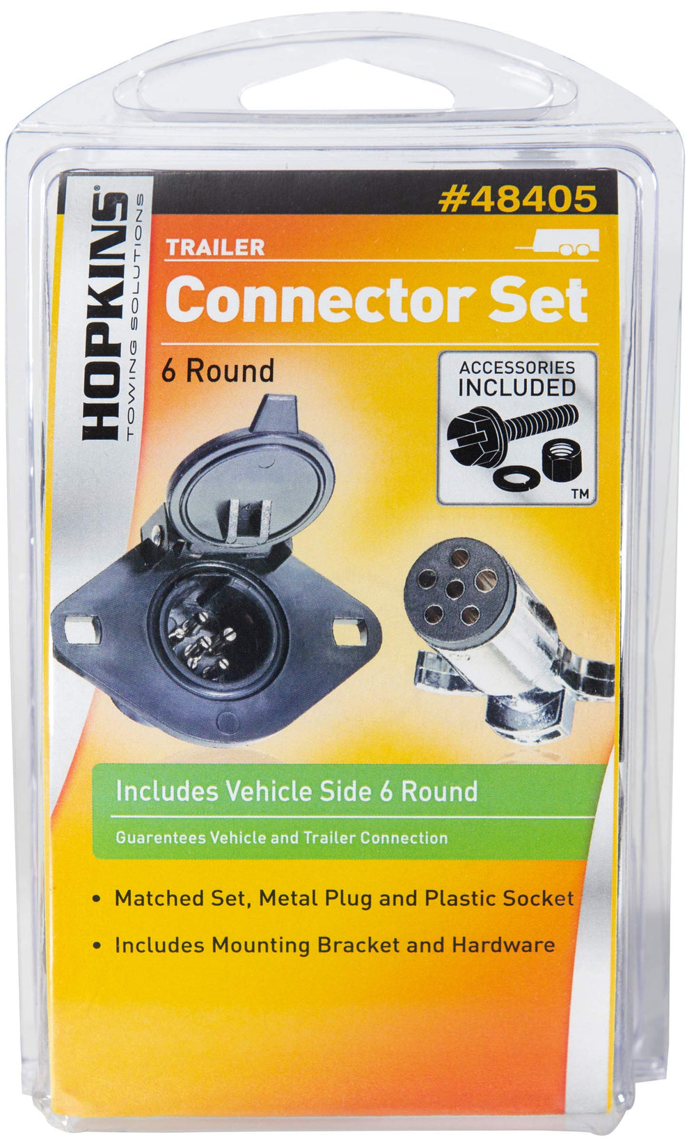 6 POLE ROUND CONNECTOR KIT