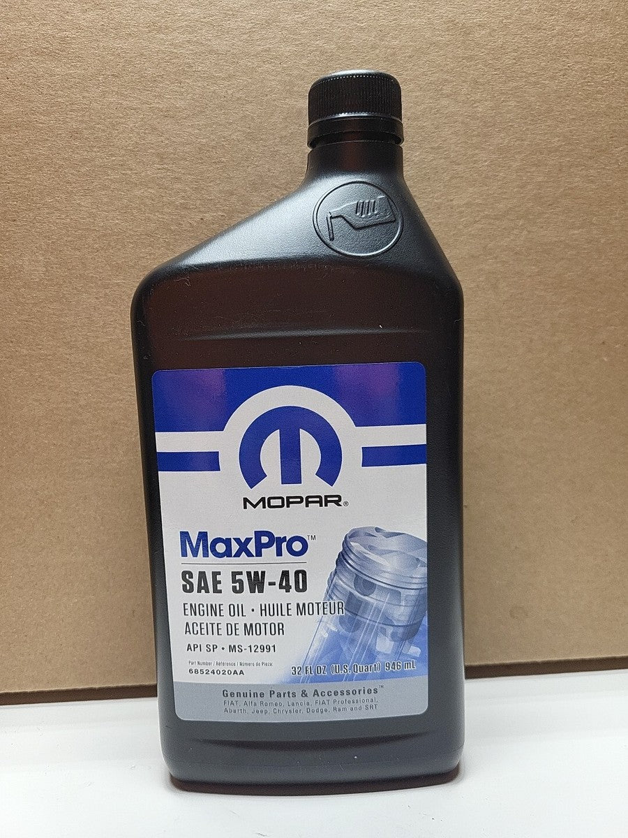Mopar OE 5W40 Engine Oil 1 Quart