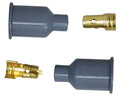 Straight Socket Boots & Terminals Each Boot Provides Excellent Heat Resistance As Well As Maximum Protection Against Spark Loss MSD Ignition
