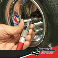 SWIVELING ANGLE TIRE GAUGE CHUCK