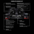 R1 Concepts Drum Brake Hardware Kit Fits Cadillac Brougham